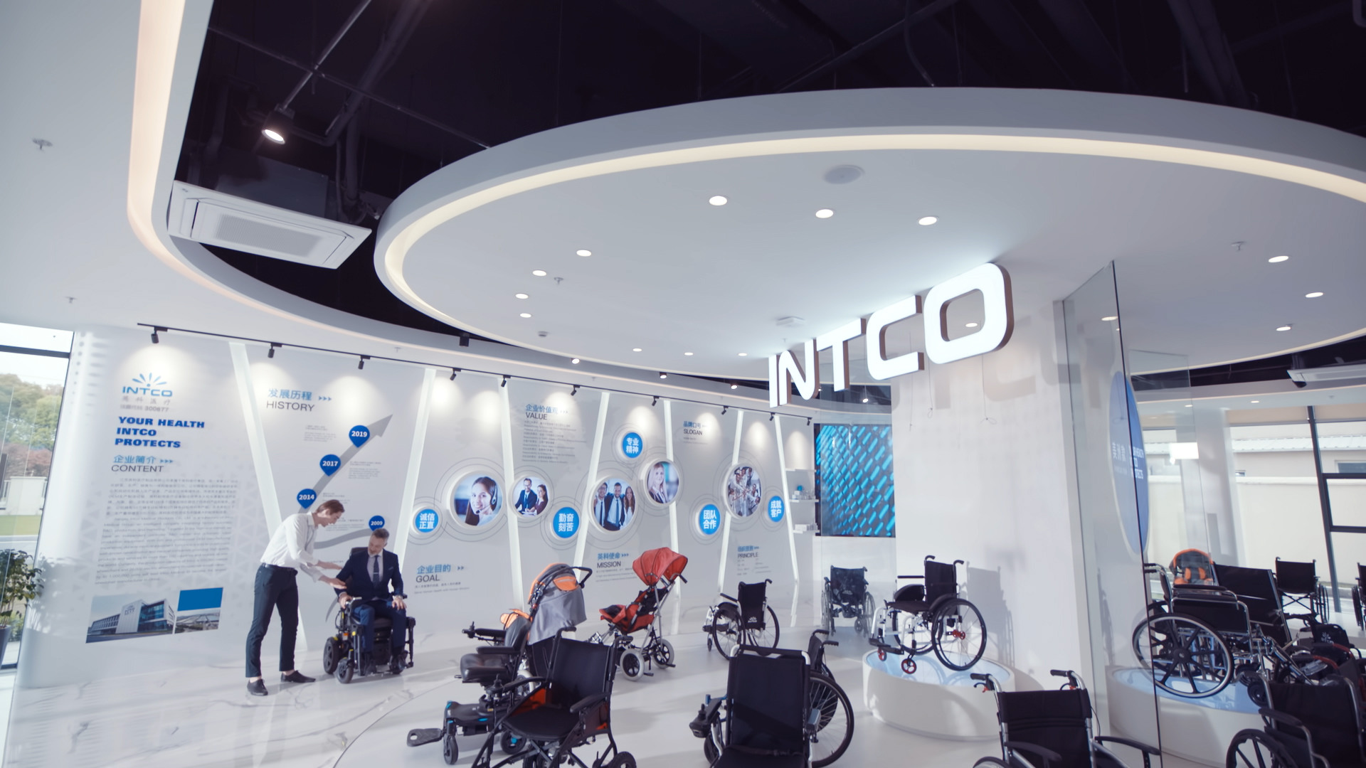 江苏72779太阳集团医疗展厅